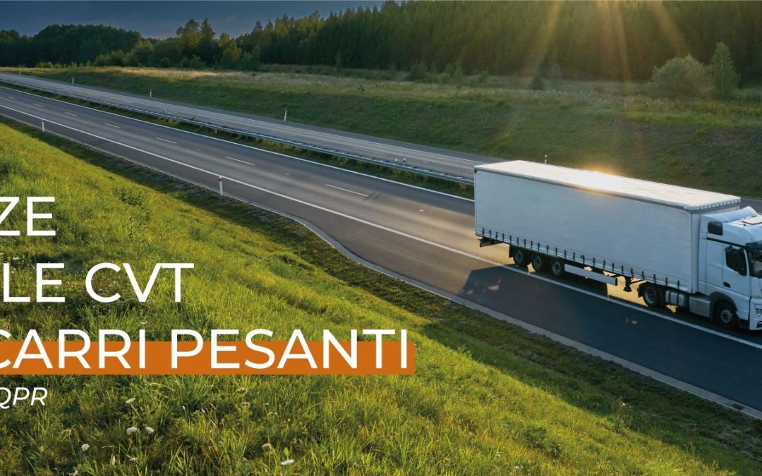 Ancora più opportunità per le polizze CVT Singole Autocarri Pesanti